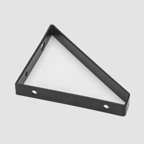 Metal Angle support for floating shelf BLACK Qty 2