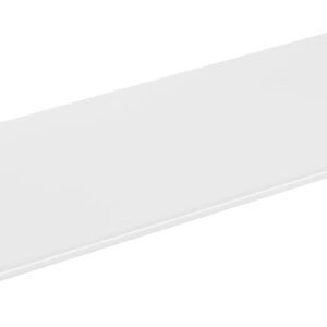 OrganizeMee - 17 inch Z Metal Small Wall Mounted Shelves,Bluetooth Speaker,Wi-Fi Camera Stand Corner Floating Shelf for Living Room & Bedroom,Home Decor Items Plant Pot mounting Racks, Show Piece Organizer(White)